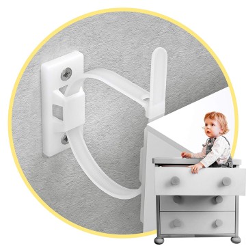 Anti Tip Anchors Strap Furniture Safety Anti-tip Cabinet Wall Strap for Child Baby Protection