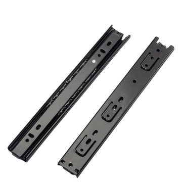 Zuo Gang 35 width three-section steel ball slid...