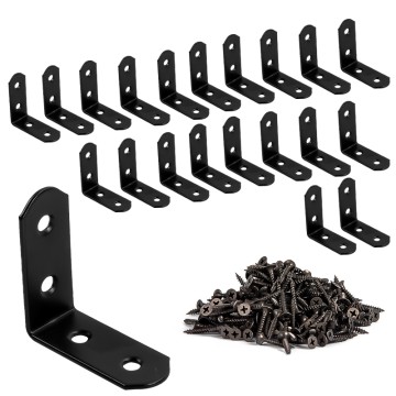 Corner Braces 20 Pieces 50x50mm Joint 90 Degree...