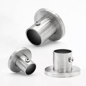 Closet Rod Holder Support Rod Flanges Stainless...