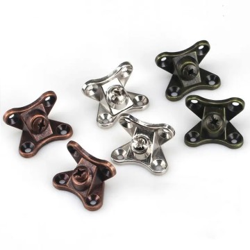 Zuogang Popular Product Alloy Corner Bracket Furniture Cabinet Butterfly Connector Bracket Angle Code