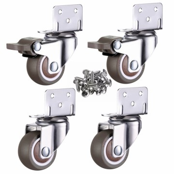 Zuogang Wholesale Spring Load Caster Wheel Soli...