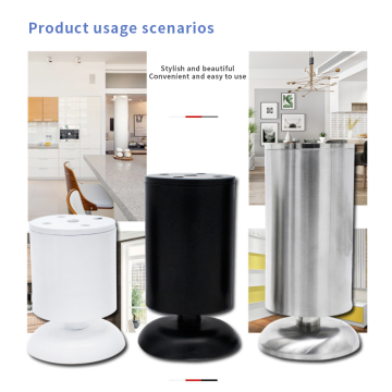 Zuo Gang Furniture Hardware Sofa Accessories Parts Straight Modern Chair Feet Chrome Conic Steel Sofa Legs Metal Table Leg