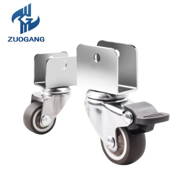 L-shaped universal wheel, rubber wheel, flower ...