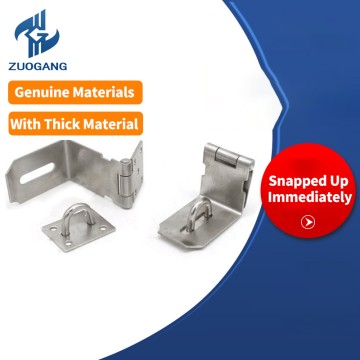 Anti-theft door hasp lock thick door lock 90 de...
