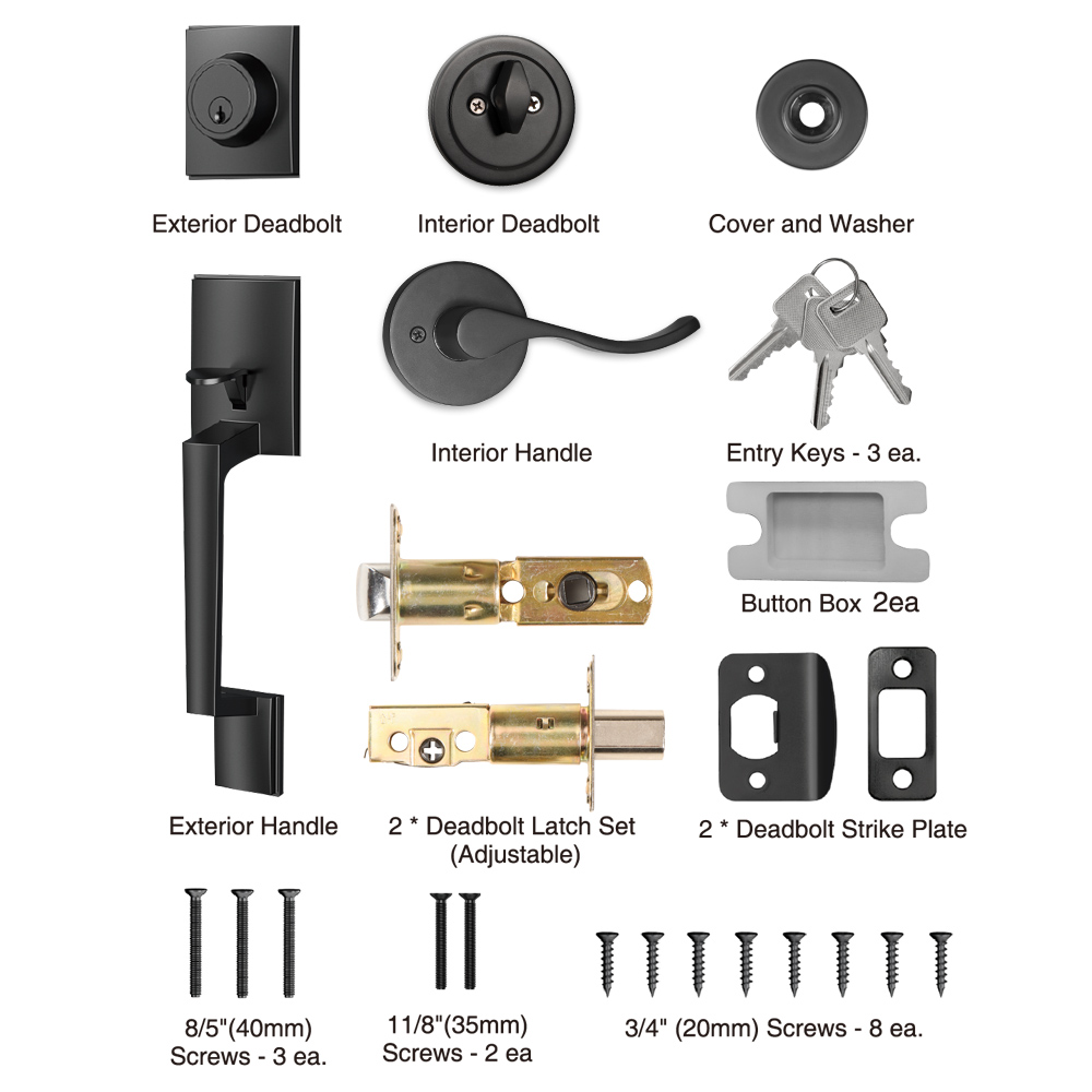 SENHO USA Grade 3 Stainless Steel Grip Lock wit...