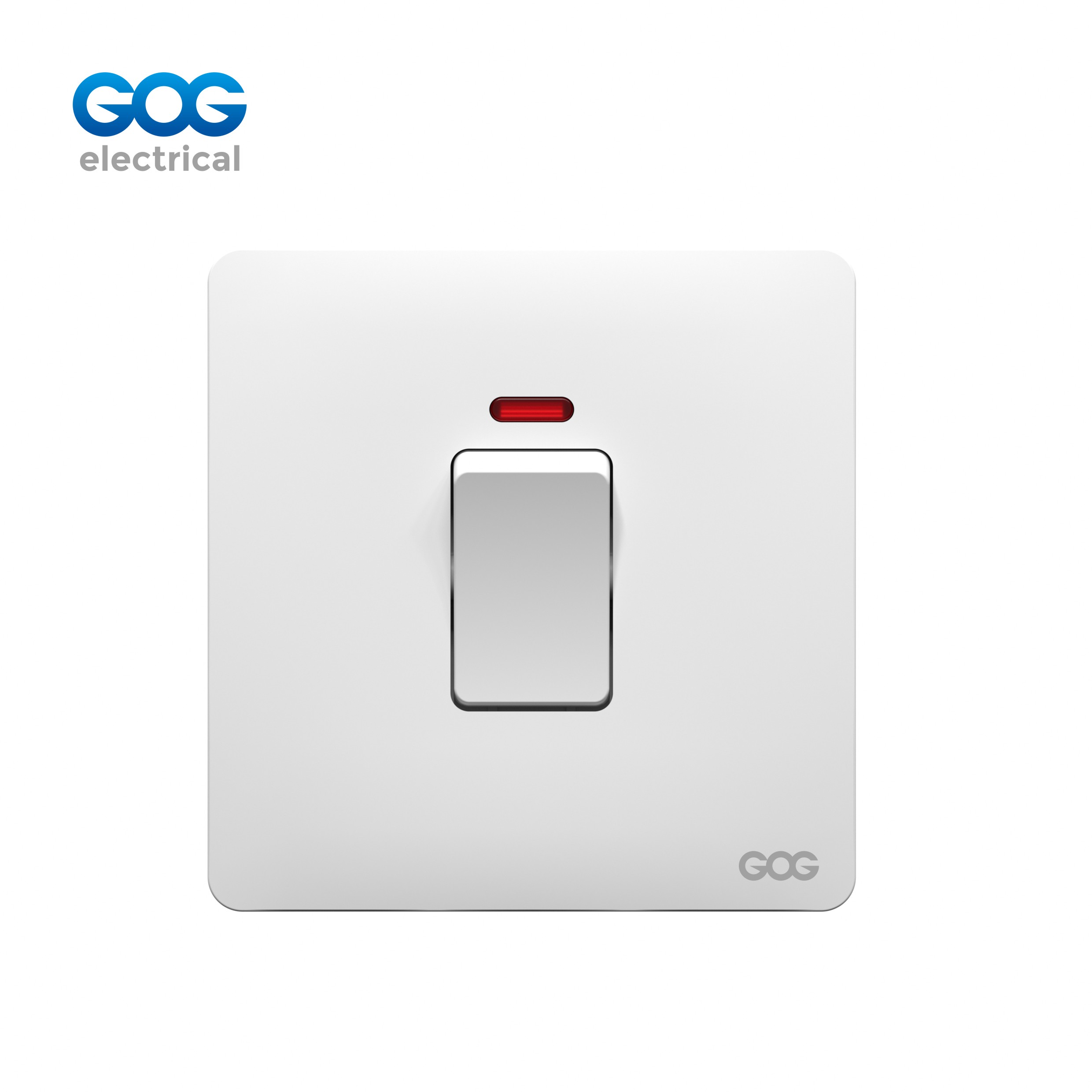 SLIM SWITCH SOCKET PC GLASS wall switch C82324 20A DP switch 20A 250V White/gold/gray/black