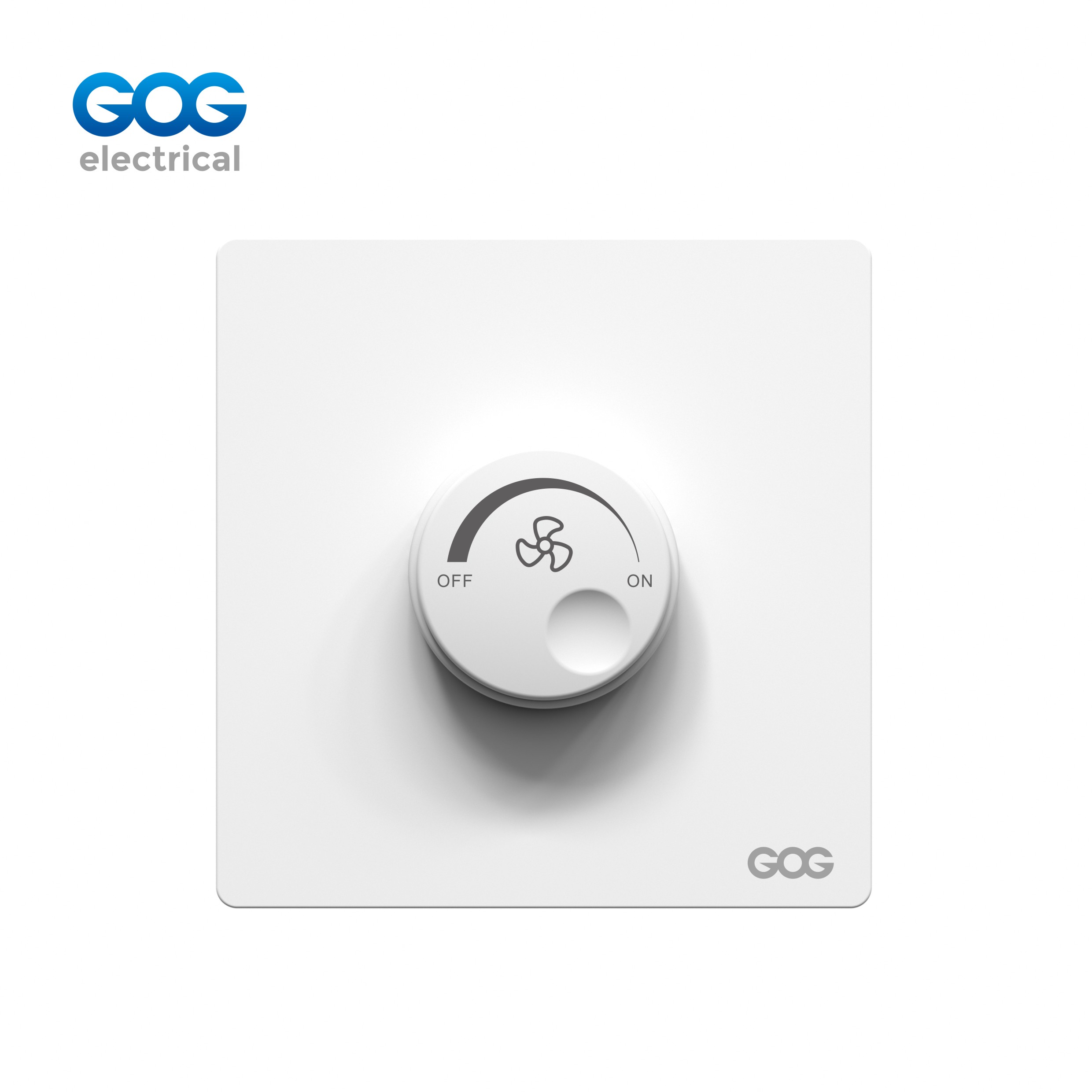 SLIM SWITCH SOCKET PC wall socket fan dimmer 500W high-strength PC C80351 White/Gold/Gray/Black