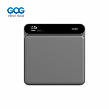 SMART SWITCH SOCKET PC GLASS METAL wall switch 1 gang AC85-265V 50/...