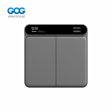 SMART SWITCH SOCKET PC GLASS METAL wall switch 1 gang AC85-265V 50/...