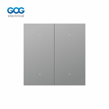 SMART SWITCH SOCKET PC GLASS METAL wall switch 4 gang AC85-265V 50/...