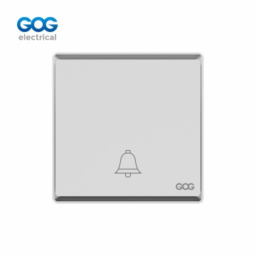 Ultra-thin skin feel GOG PC door bell switch with neon 16A 250V R30...
