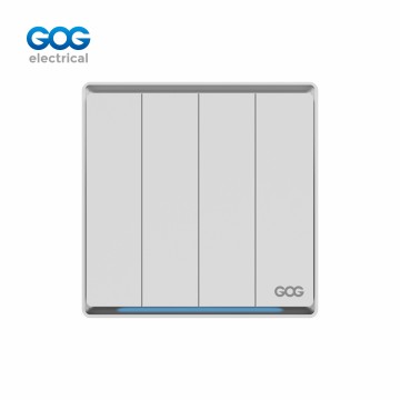 Ultra-thin skin feel GOG PC wall switch 4 gang 16A 250V R30 series ...
