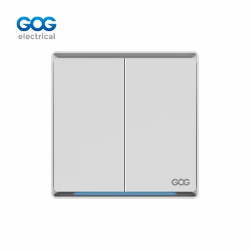 Ultra-thin skin feel GOG PC wall switch 2 gang 16A 250V R30 series ...