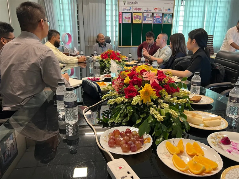 Deepening friendship and creating a better future together, the company team visited Bangladesh and visited key partners05