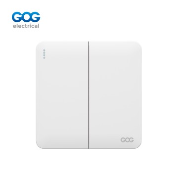 A60 GOG PC 壁スイッチ 2 ギャング 16A 250V、A60303/A60304、輸入高品質...