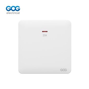 A60 GOG PC 壁スイッチ 20A 双極、ネオン 250V、A60324、重要...