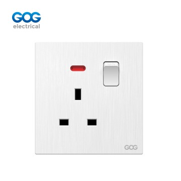 M30 GOG PC  wall switched socket  13A 1 gang with neon, M30407, Imp...