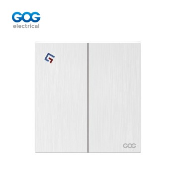 M30 GOG PC wall switch 2 gang 16A 250V, M30303/M30304, Imported hig...