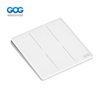 K3 Ultra-Thin Skin Feel GOG Glass Wall Switch 3 Gang 16a 250v,K305/K306,Glass
