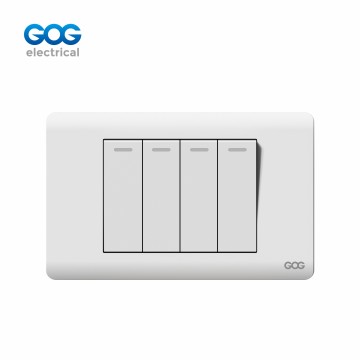 A10 SERIES  PC SWITCH 4 GANG A10-014/015  PC