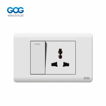 A10 SERIES PC SWITCH SOCKET 1 GANG  SWITCH WITH MULTI SOCKET   A10-045/046/074/075  PC