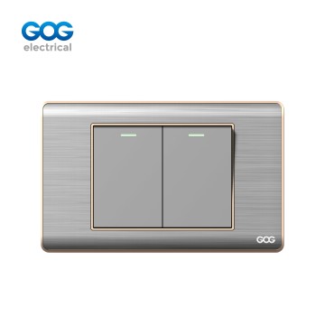 A20 SERIES STAINLESS STEEL  SWITCH 2 GANG A20- 008/009/010/011  Sta...