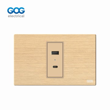 A41 SERIES ALUMINUM   SWITCH SOCKET USB SOCKET / TYPE C USB SOCKET ...