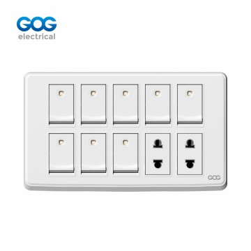 SMALL MIDDLE BIG BUTTO SWITCH SOCKET C10-57 PC