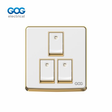 SMALL MIDDLE BIG BUTTO SWITCH SOCKET C30365/C30366 Chromed PC