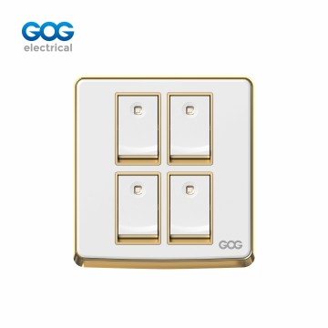 SMALL MIDDLE BIG BUTTO SWITCH SOCKET C30367/C30368 Chromed PC