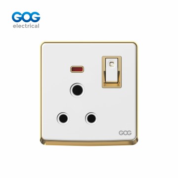 SMALL MIDDLE BIG BUTTO SWITCH SOCKET C30431 Chromed PC