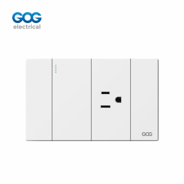 FULL BOARD SOCKET GOG PC WALL SOCKET US 3 PIN SOCKET S-033/034/063/...