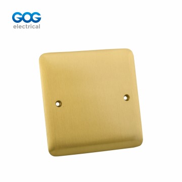 POP UP type floor socket BLANK PLATE brass / stainless steel