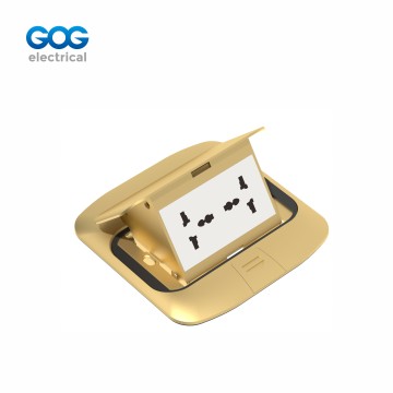 POP UP type floor socket C16 brass