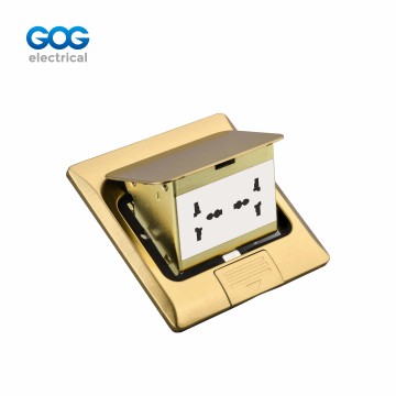 POP UP type floor socket D17 stainess steel