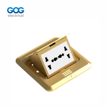 POP UP type floor socket D31 brass