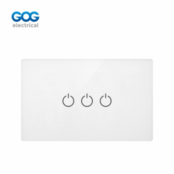 Smart switch  A40-3K  3 gang switch WIFI control switch, smart switch