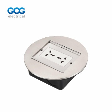 OPEN TYPE floor socket K11 STAINLESS STEEL