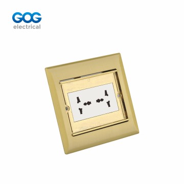 OPEN TYPE floor socket K50-E BRASS