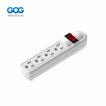 GOG extension socket 4way US standard socket with master switch  MS...