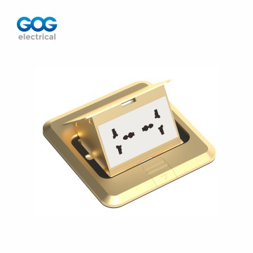 POP UP type floor socket P50 Aluminum/brass