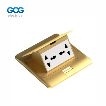 POP UP type floor socket P60 Aluminum / brass