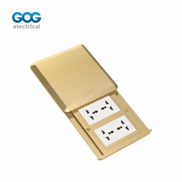 PUSH SLIDE TYPE floor socket T70 Stainless steel