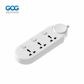 GOG extension socket 3way mutli socket with individual switch UNS-3...