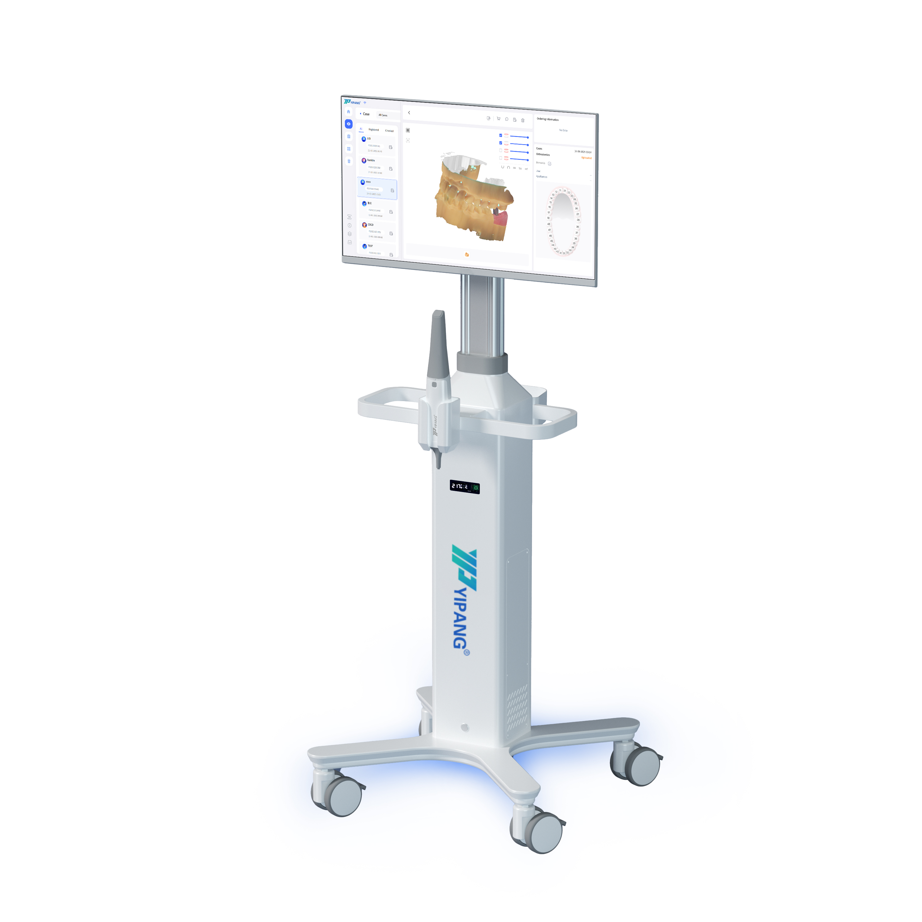 YPS-Pro Touch Screen PC All-in-one Pc with cart