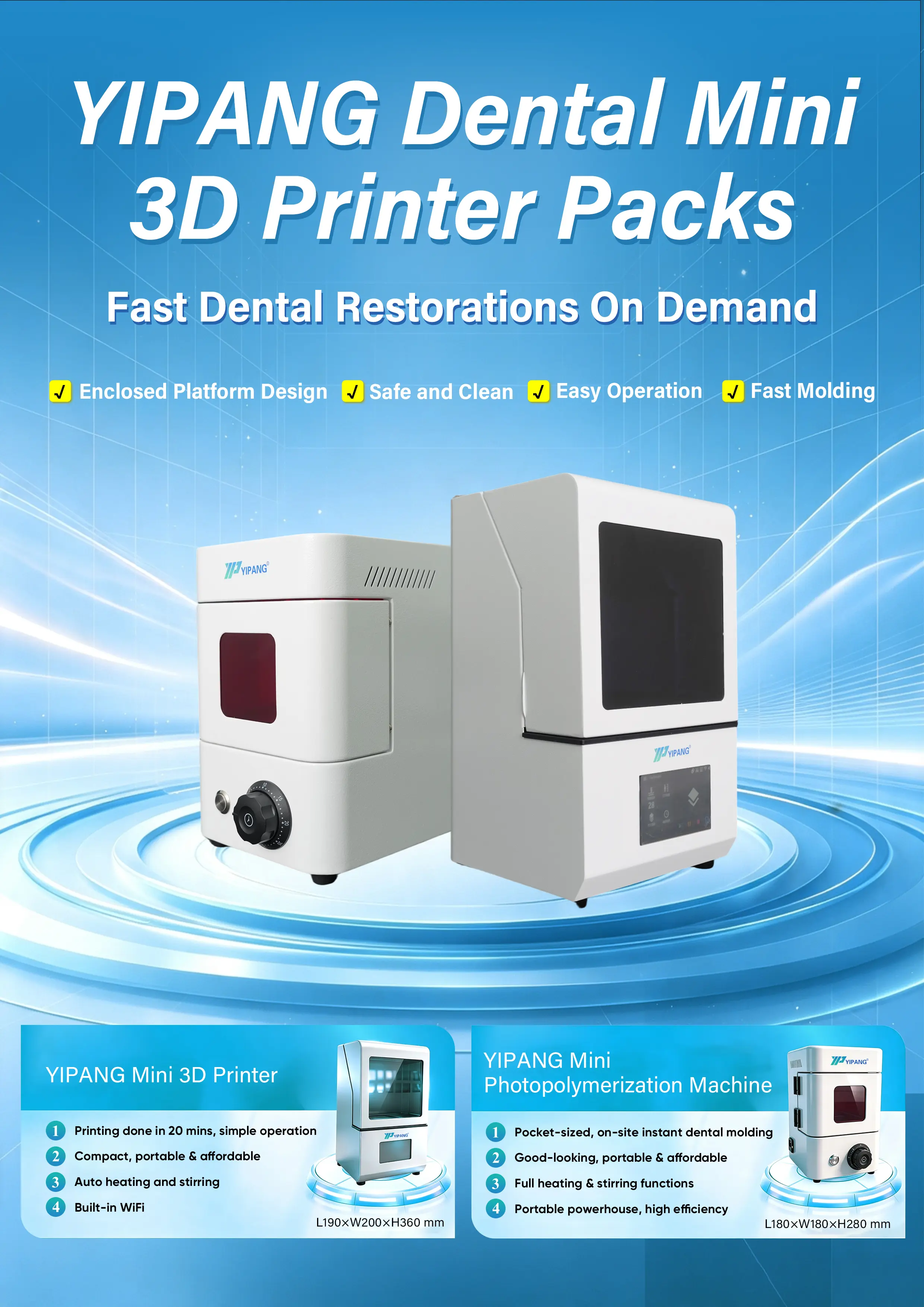 Yipang Launches New Mini Dental