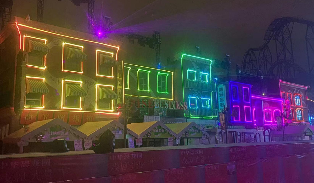 40W RGB Laser projector with Fiber Diodes and Round Beams (4)9os