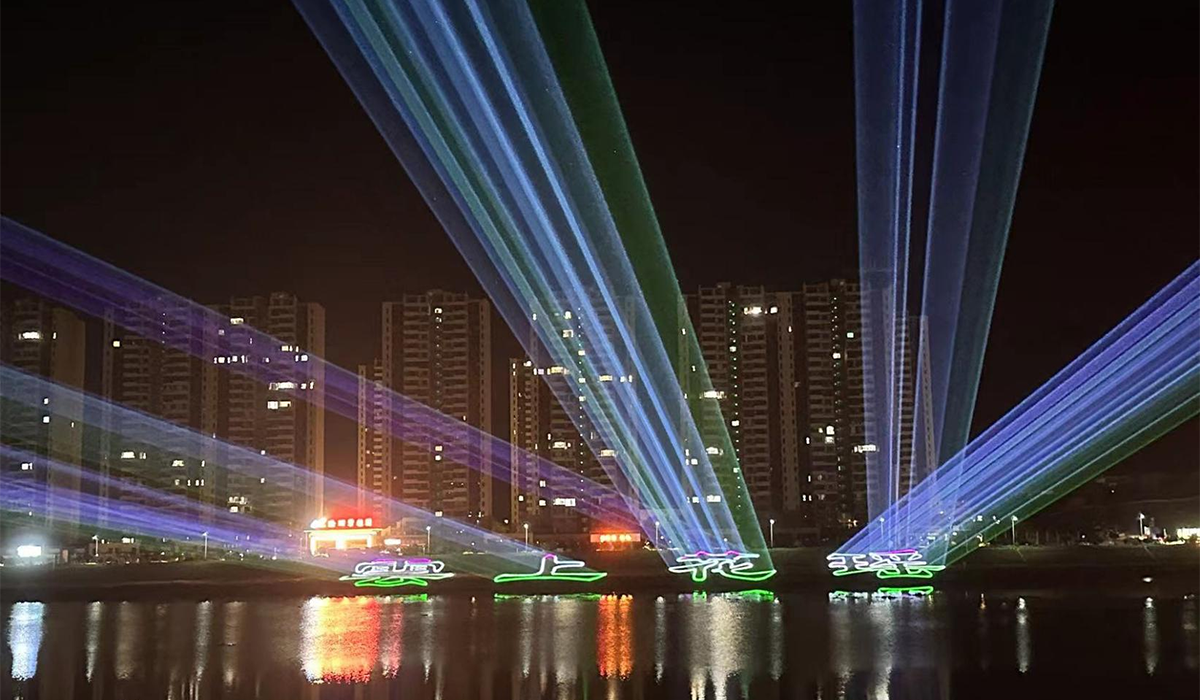 50W RGB Laser projector IP67 Waterproof with 2 Years Warranty (3)j3d