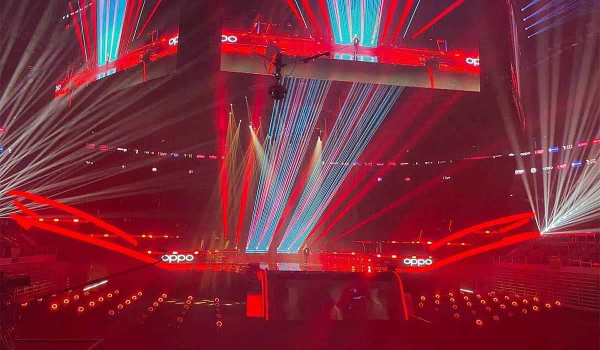 Rgb Laser Beam Bar With 20kpps Scanner6pcs (4)86q